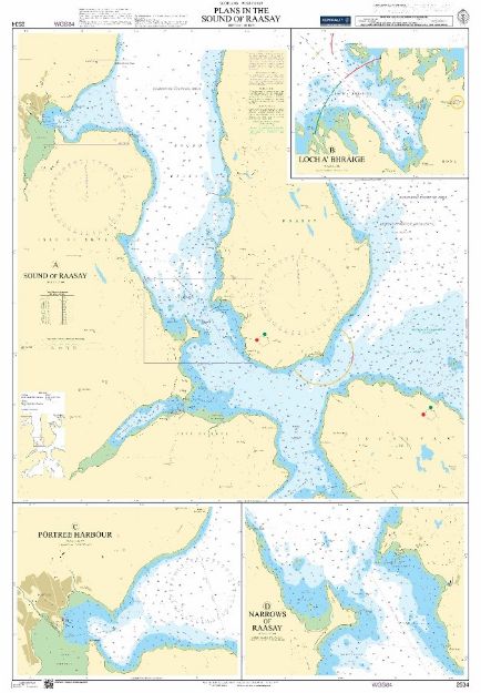 BA 2534 - Plans in the Sound of Raasay